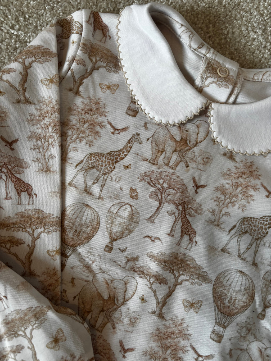 Pyjama Set Africa Beige - My Little Pie