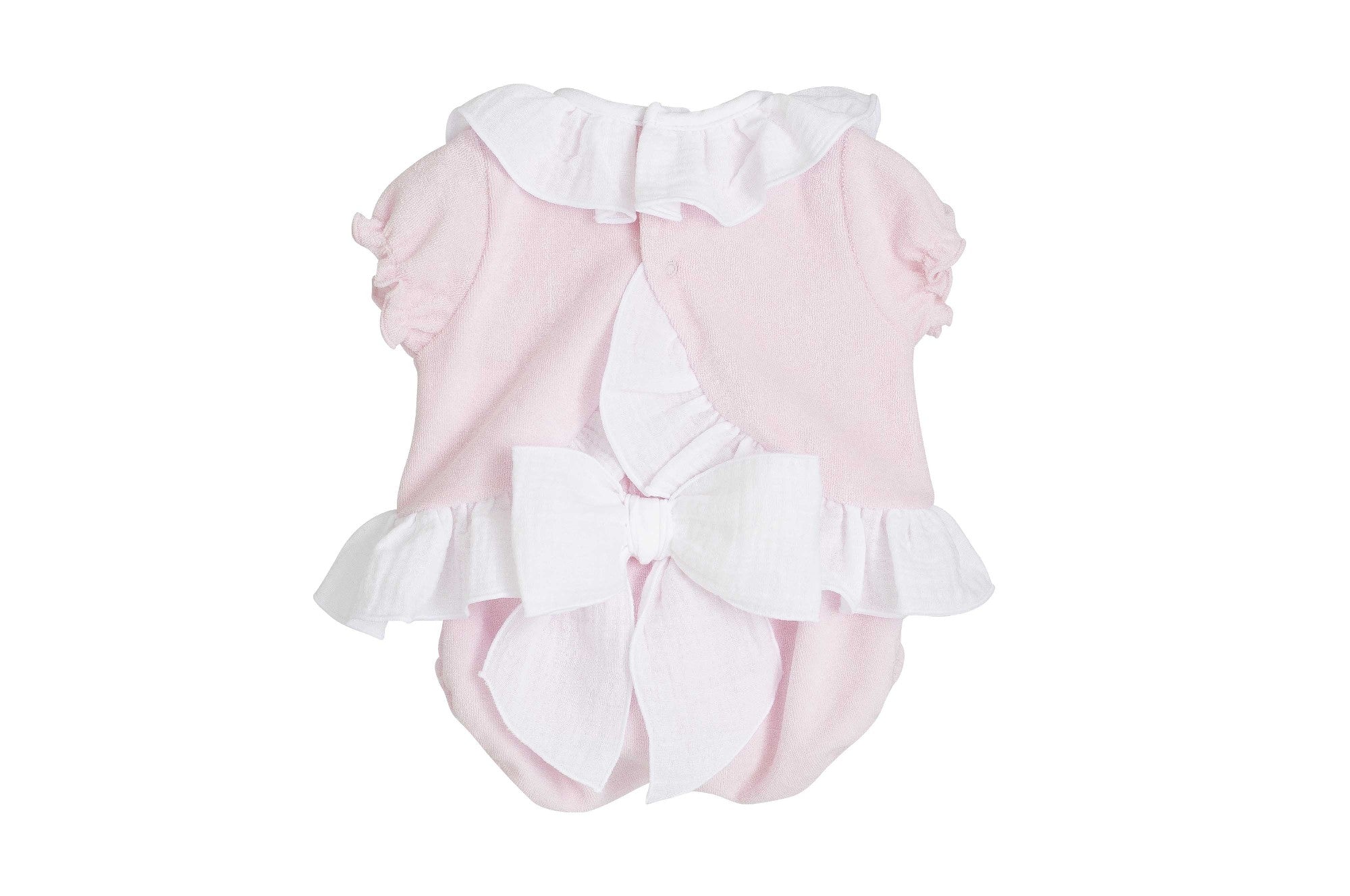 Set Terry Bow Pink - Calamaro
