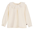 Shirt Broderie Off White Long - Calamaro