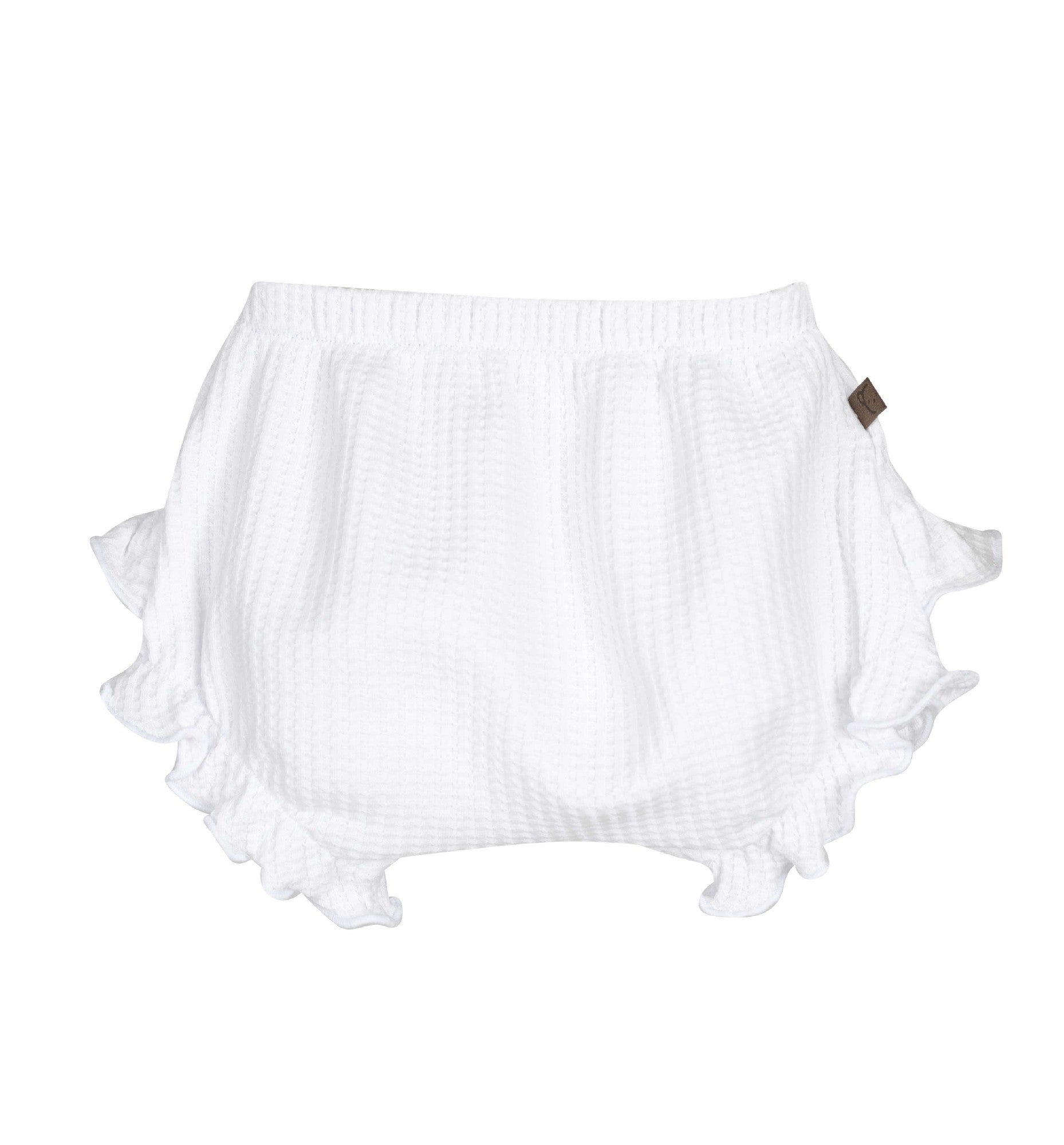 Bloomer White Ruffle - Calamaro