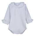 Romper Embroidered White Long - Calamaro