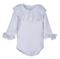 Romper White Lace Long - Calamaro