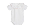 Personalisatie Romper Ruffle Short Pink - Calamaro