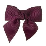 Hairbow Grosgrain Burgundy - Siena
