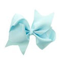 Hairbow Grosgrain Large Light Blue - Siena