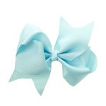 Hairbow Grosgrain Large Light Blue - Siena