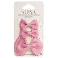Hair Bows 3 Pack Light Fuchsia - Siena