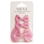 Hair Bows 3 Pack Light Fuchsia - Siena