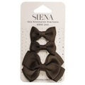 Hair Bows 3 Pack Brown - Siena