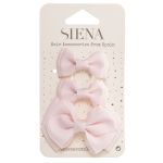 Hair Bows 3 Pack Extra Light Pink - Siena