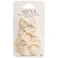Hair Bows 3 Pack Cream - Siena