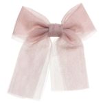 Large Tulle Hair Clip French Rose - Siena