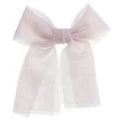 Large Tulle Hair Clip Light Pink - Siena