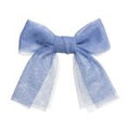 Medium Tulle Hair Clip French Blue - Siena