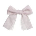 Medium Tulle Hair Clip Light Pink - Siena