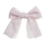 Medium Tulle Hair Clip Light Pink - Siena