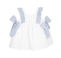 Dress Broderie Blue - Calamaro