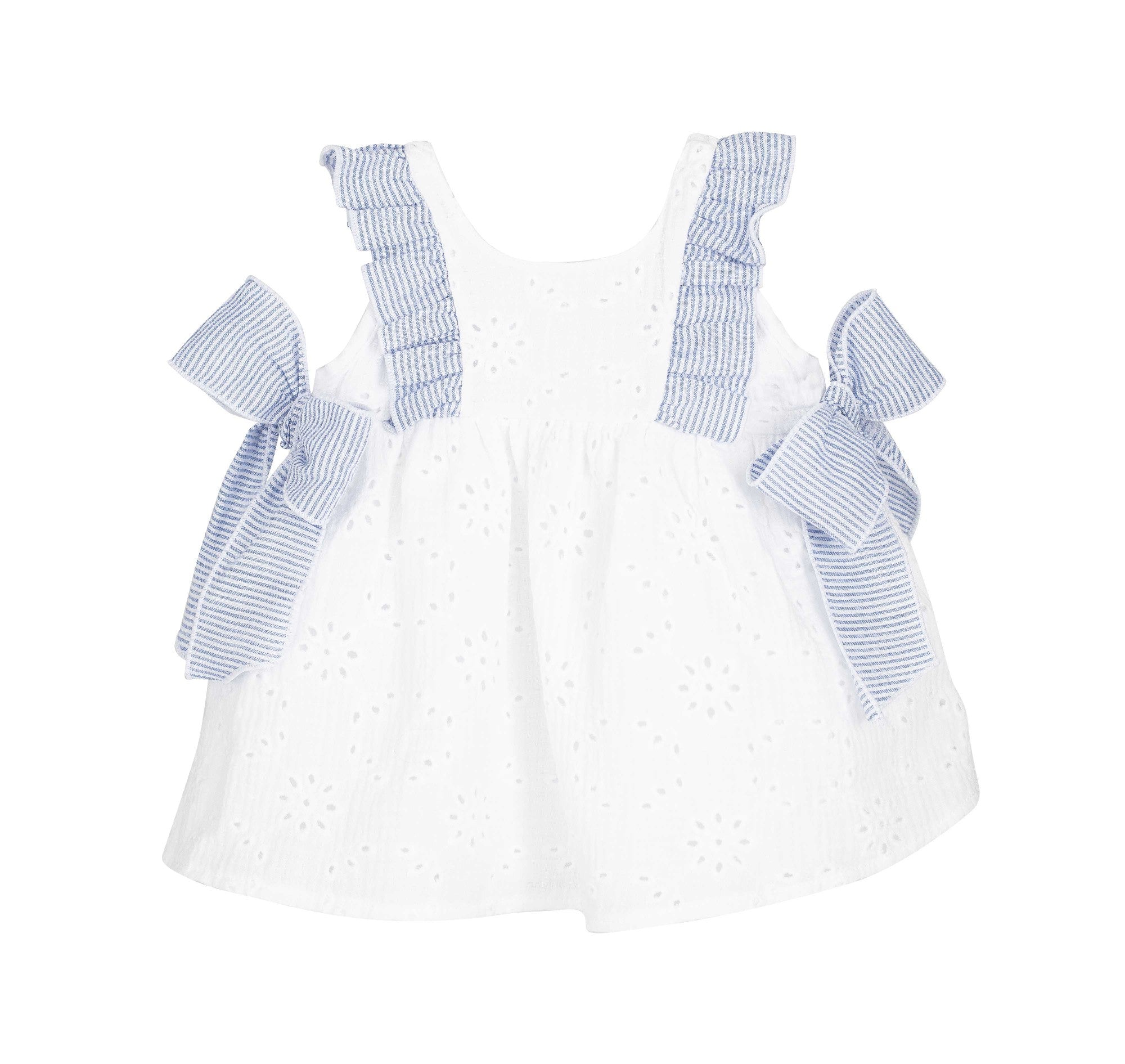 Dress Broderie Blue - Calamaro