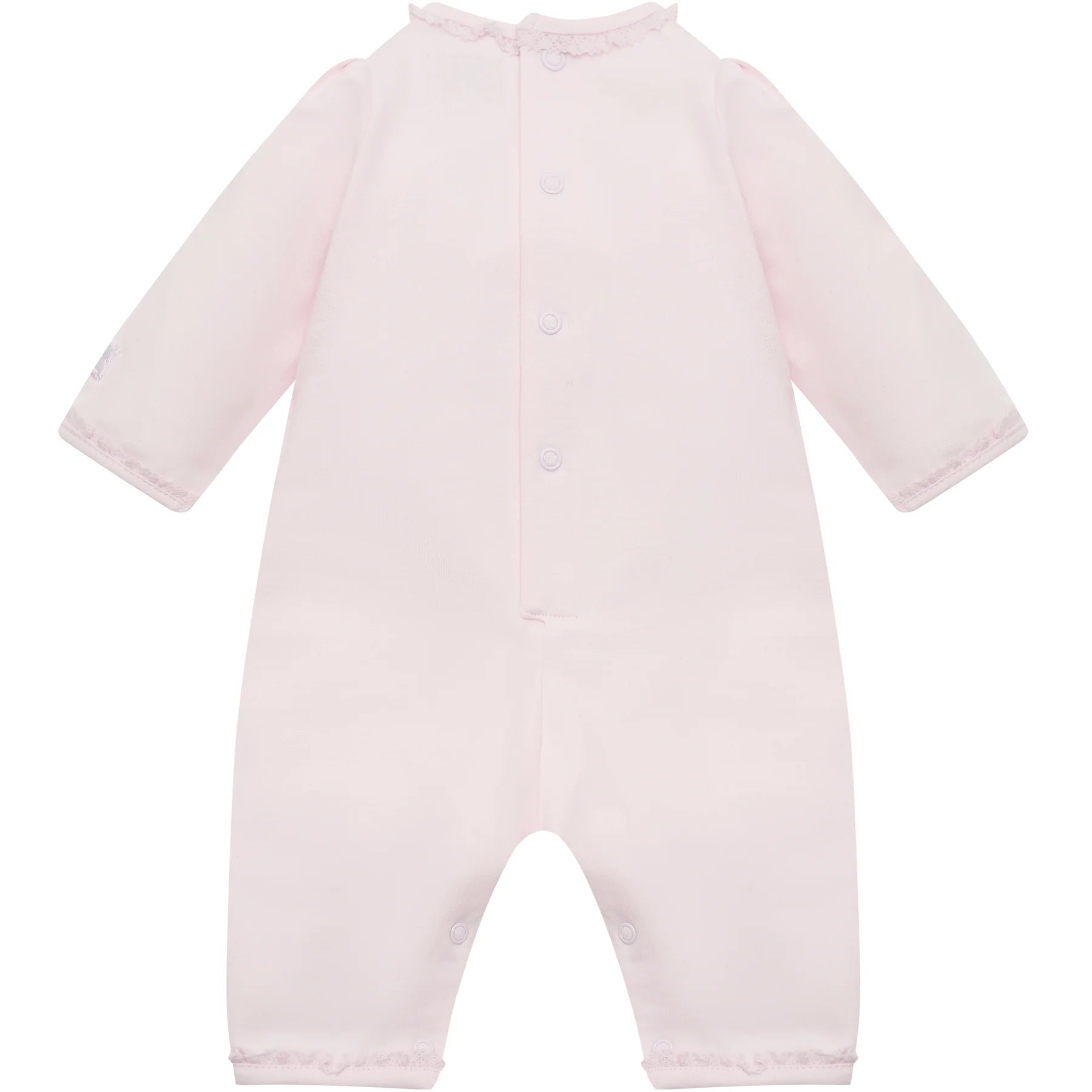 Lily Girls Pink Heart Babygrow - Emile et Rose