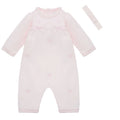 Lily Girls Pink Heart Babygrow - Emile et Rose