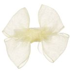 Mini Hair Clip Tulle Cream - Siena