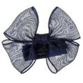 Mini Hair Clip Tulle Navy Blue - Siena