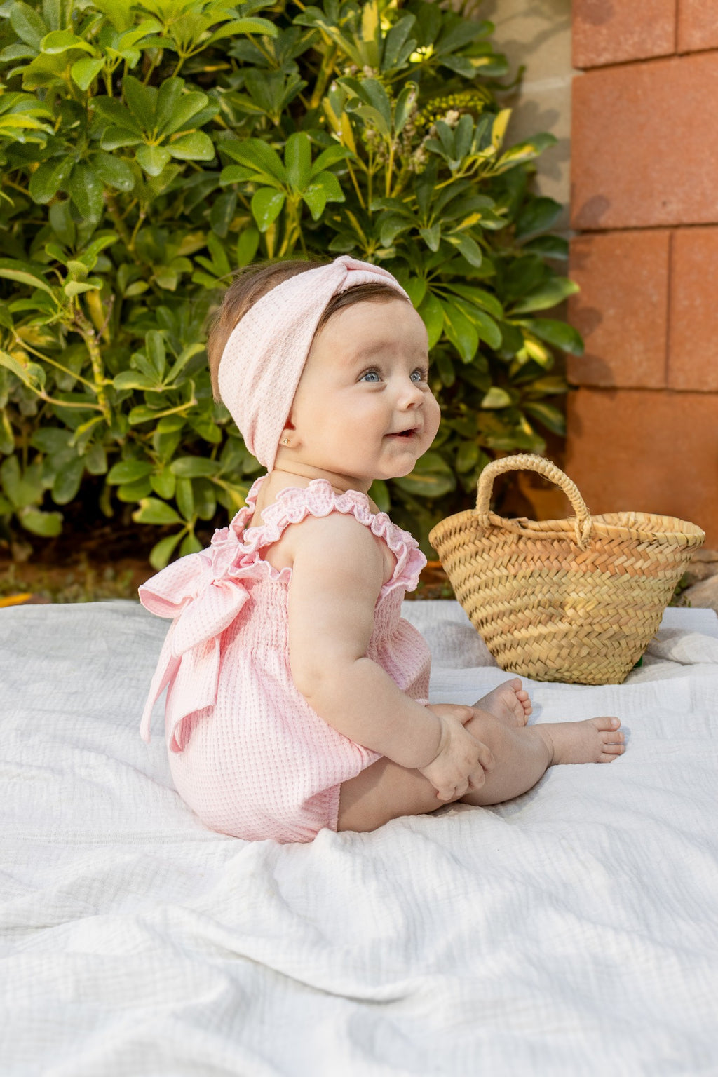 Bodysuit Bow Pink - Calamaro