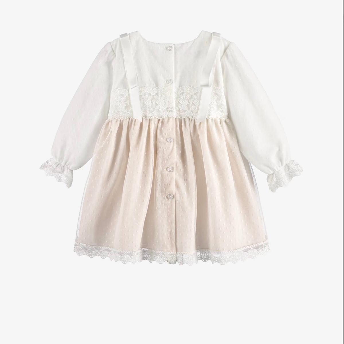 Dress Tulle Ivory Sand - Granlei