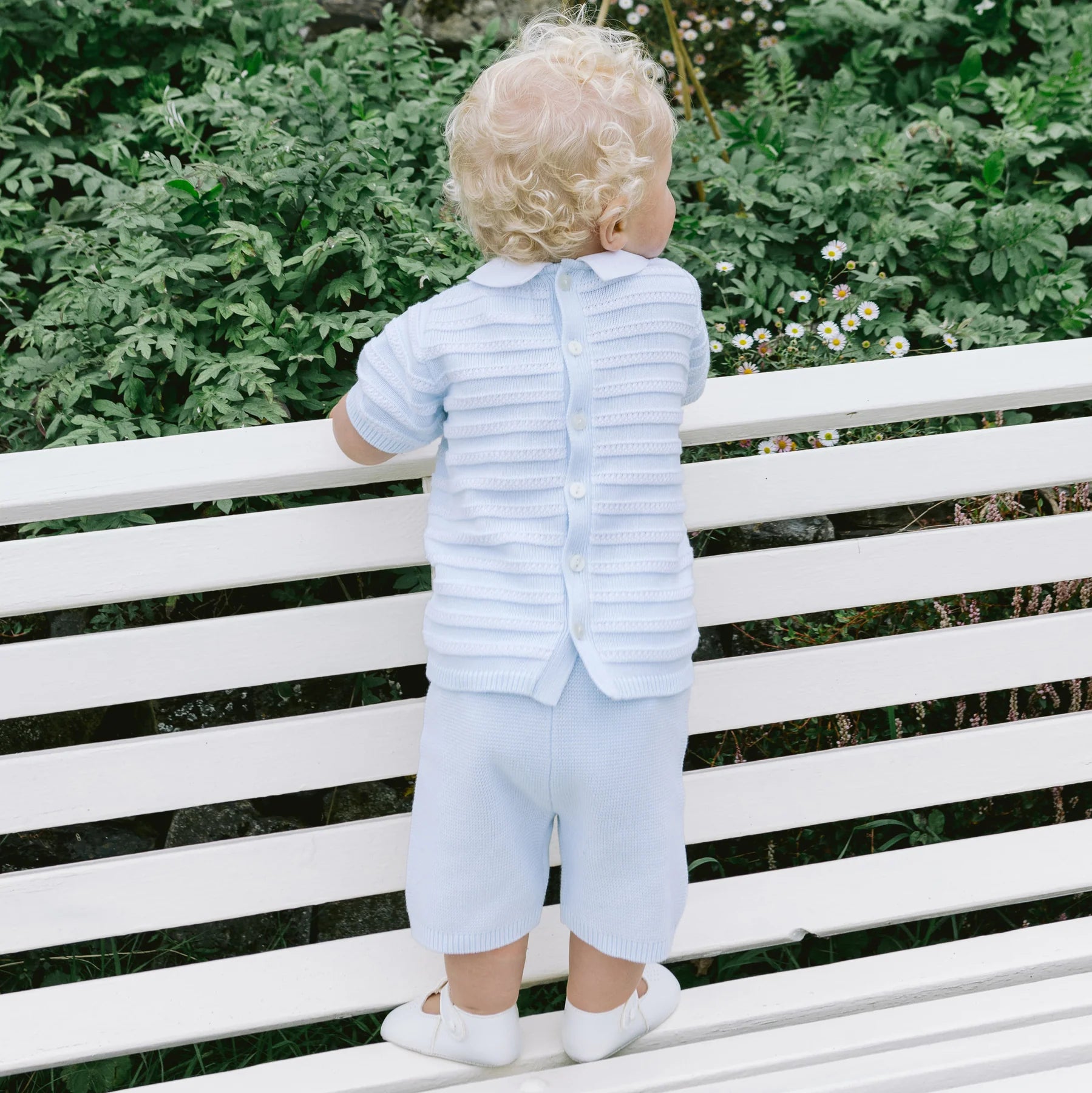 Jerry Light Blue Stripes Set - Emile et Rose