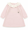 Knitted Dress Powder Pink - Granlei