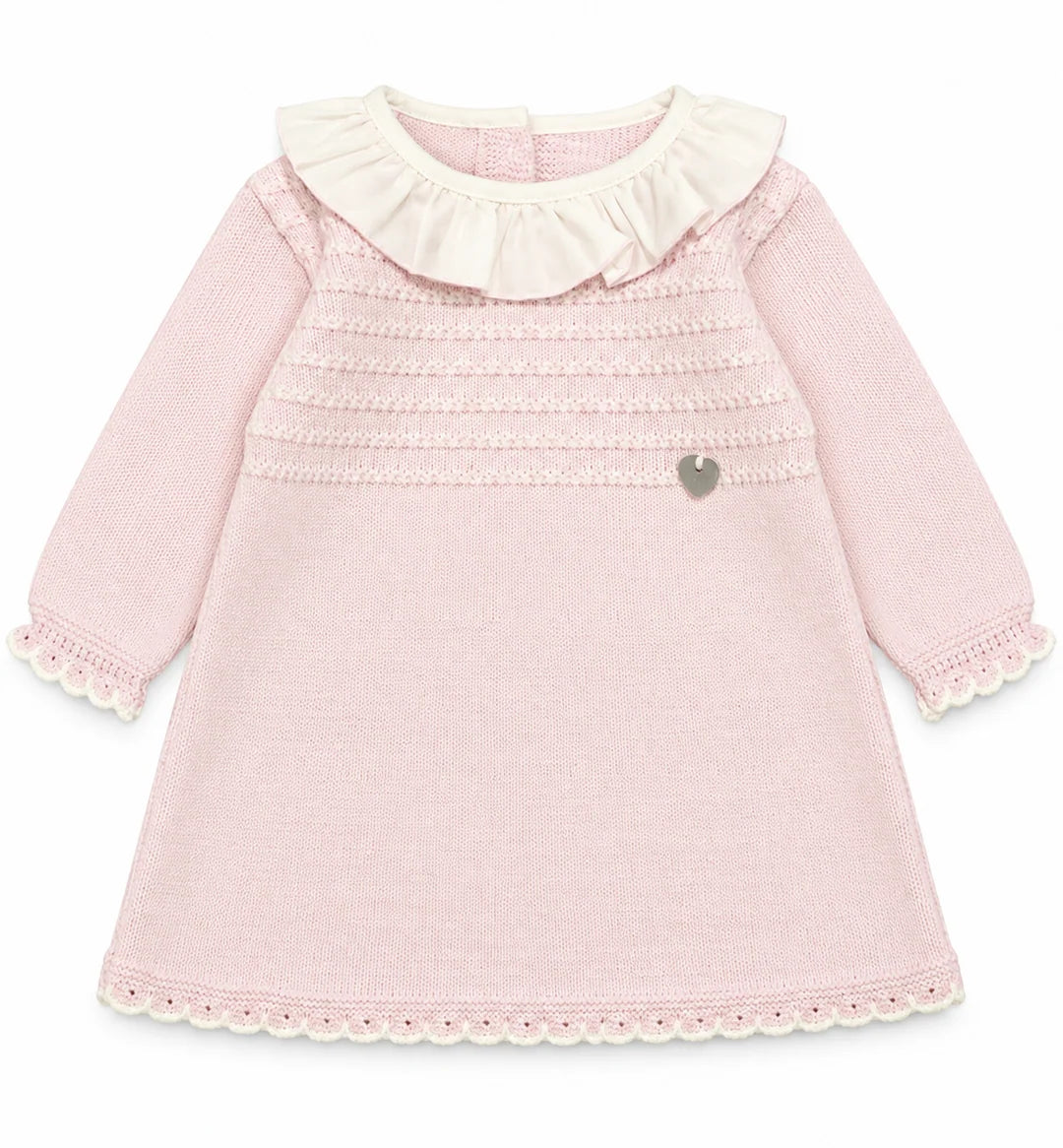 Knitted Dress Powder Pink - Granlei