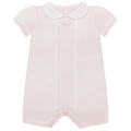 Layla Baby Girl Pink Knit Romper - Emile et Rose