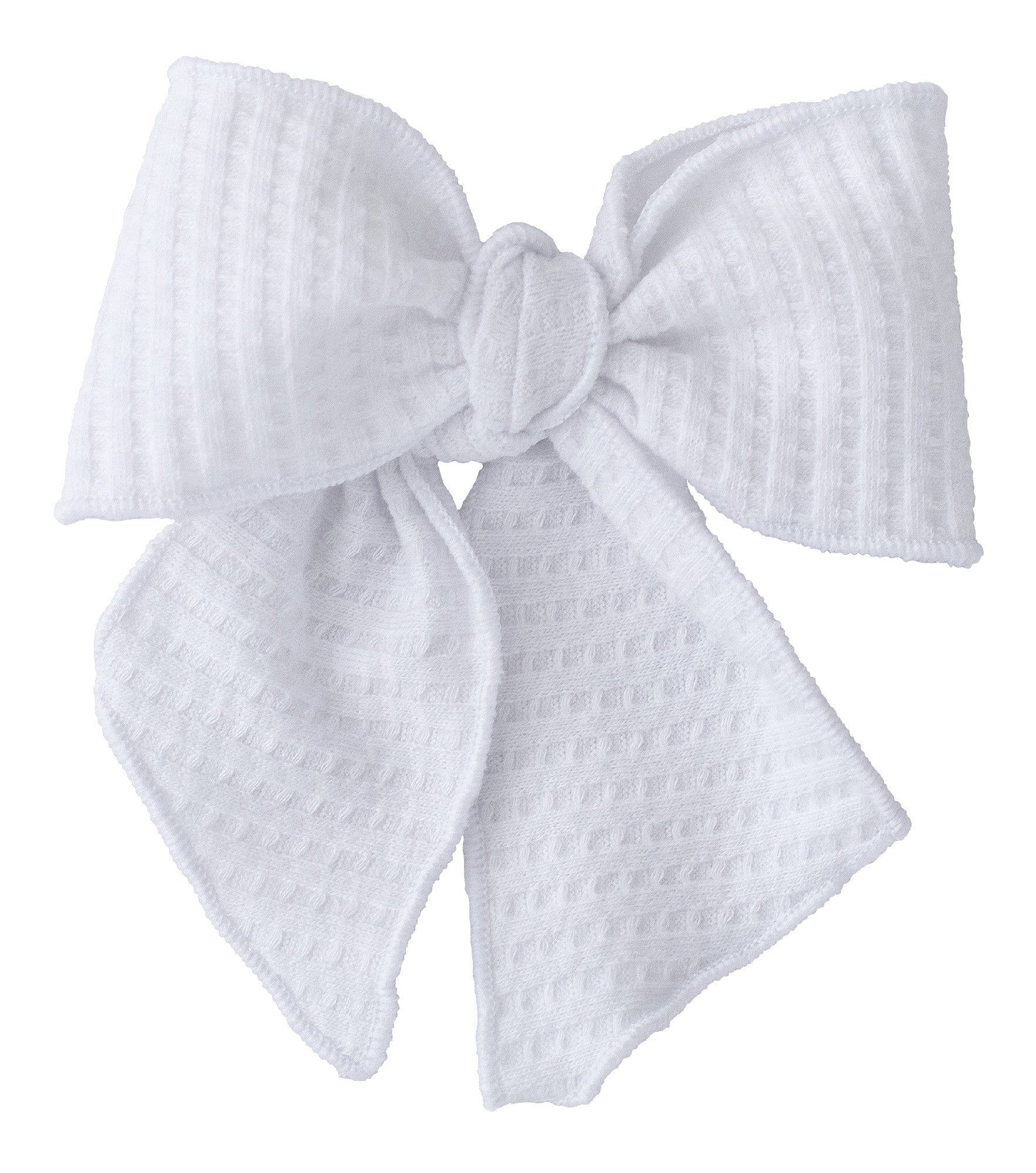 Hair Bow White - Calamaro