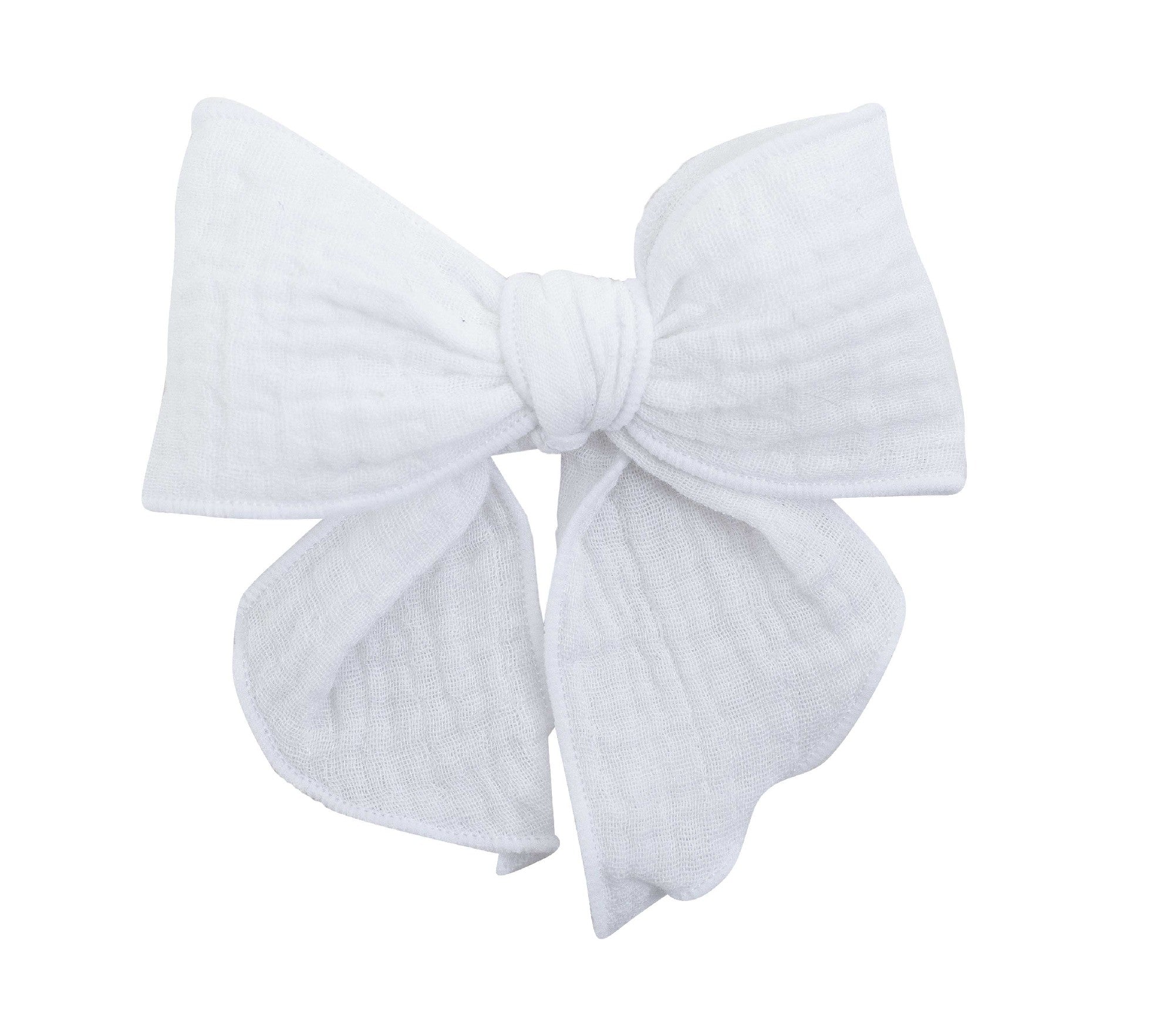 Hair Bow Soft White - Calamaro