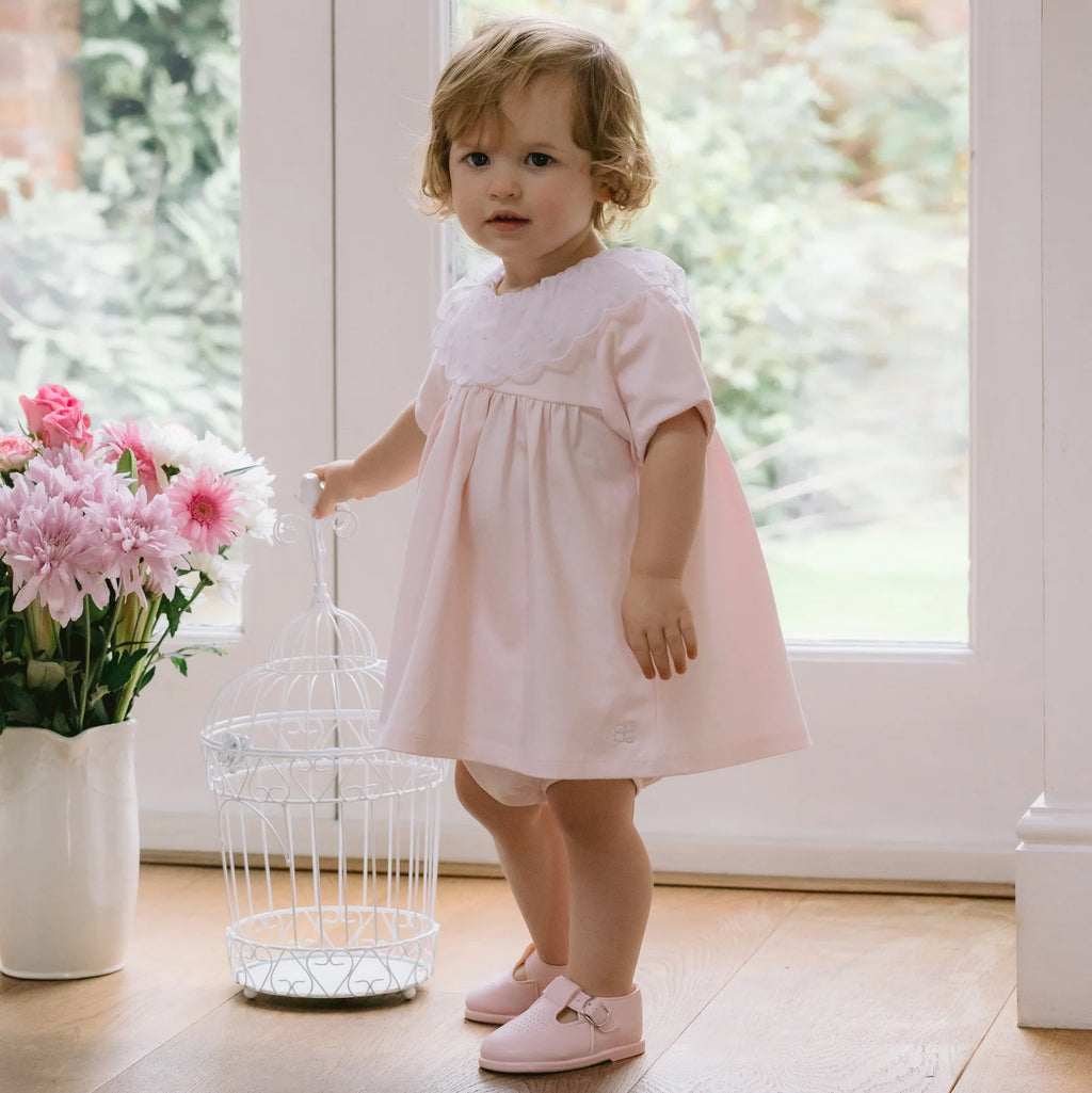 Janais Dress Lace Pink - Emile et Rose