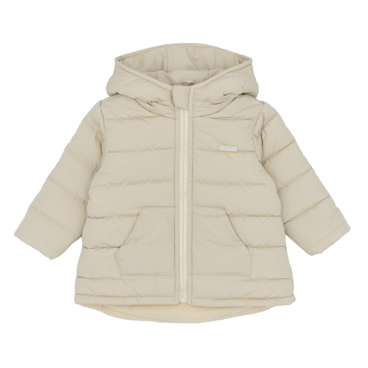 Beige Puff Jacket - Blues Baby