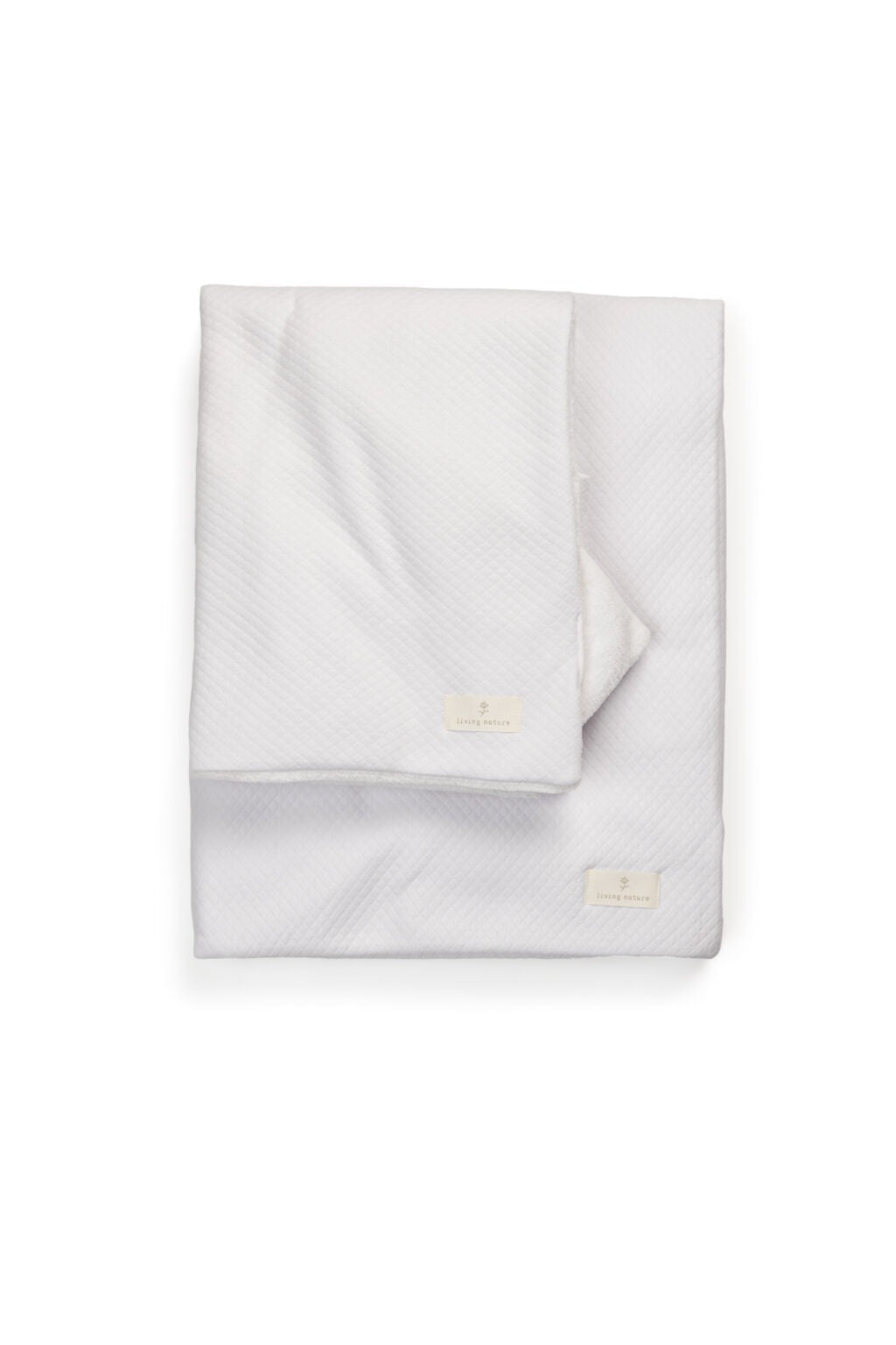 Ledikant Deken White Soft - Living Nature