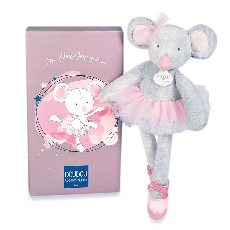 Ballerina Mouse - Doudou et Compagnie