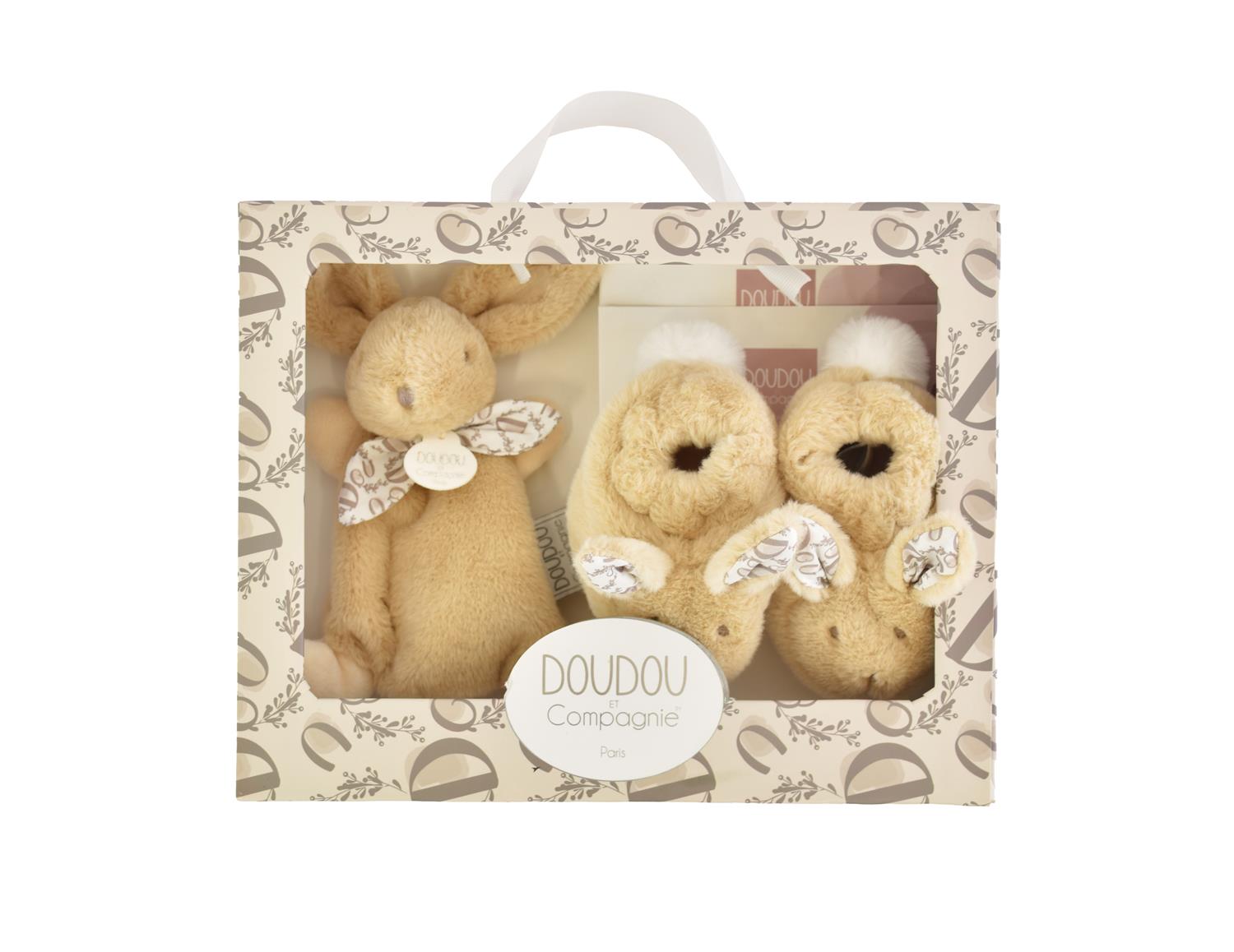 Lapin Set Beige - Doudou et Compagnie