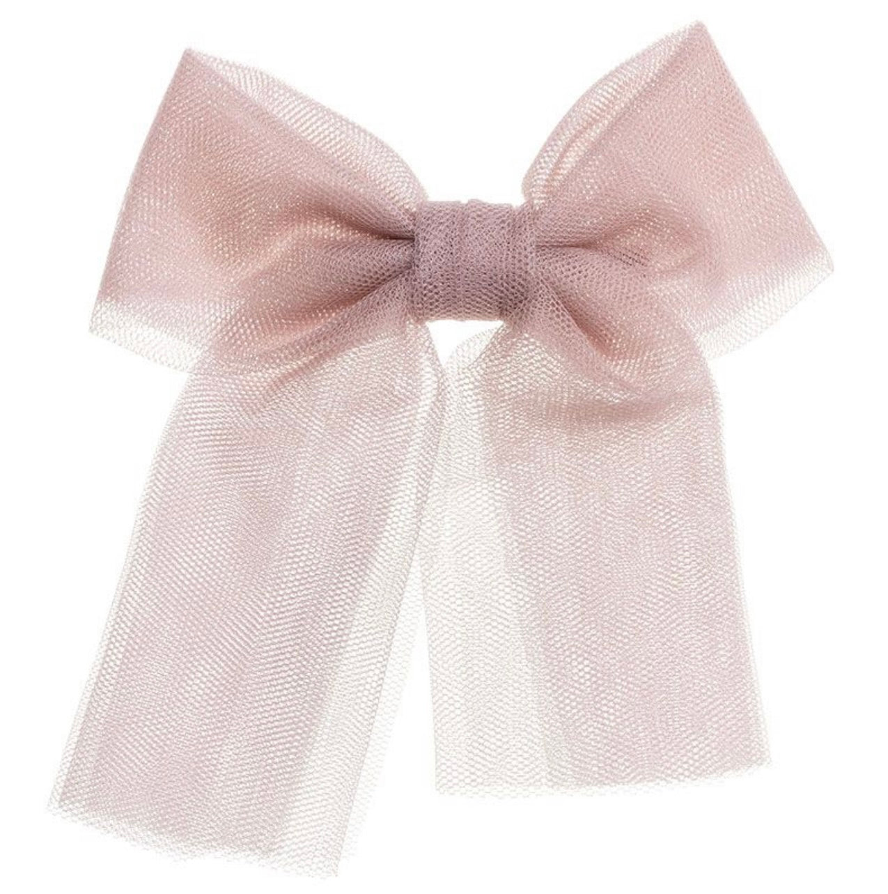 Large Tulle Hair Clip French Rose - Siena