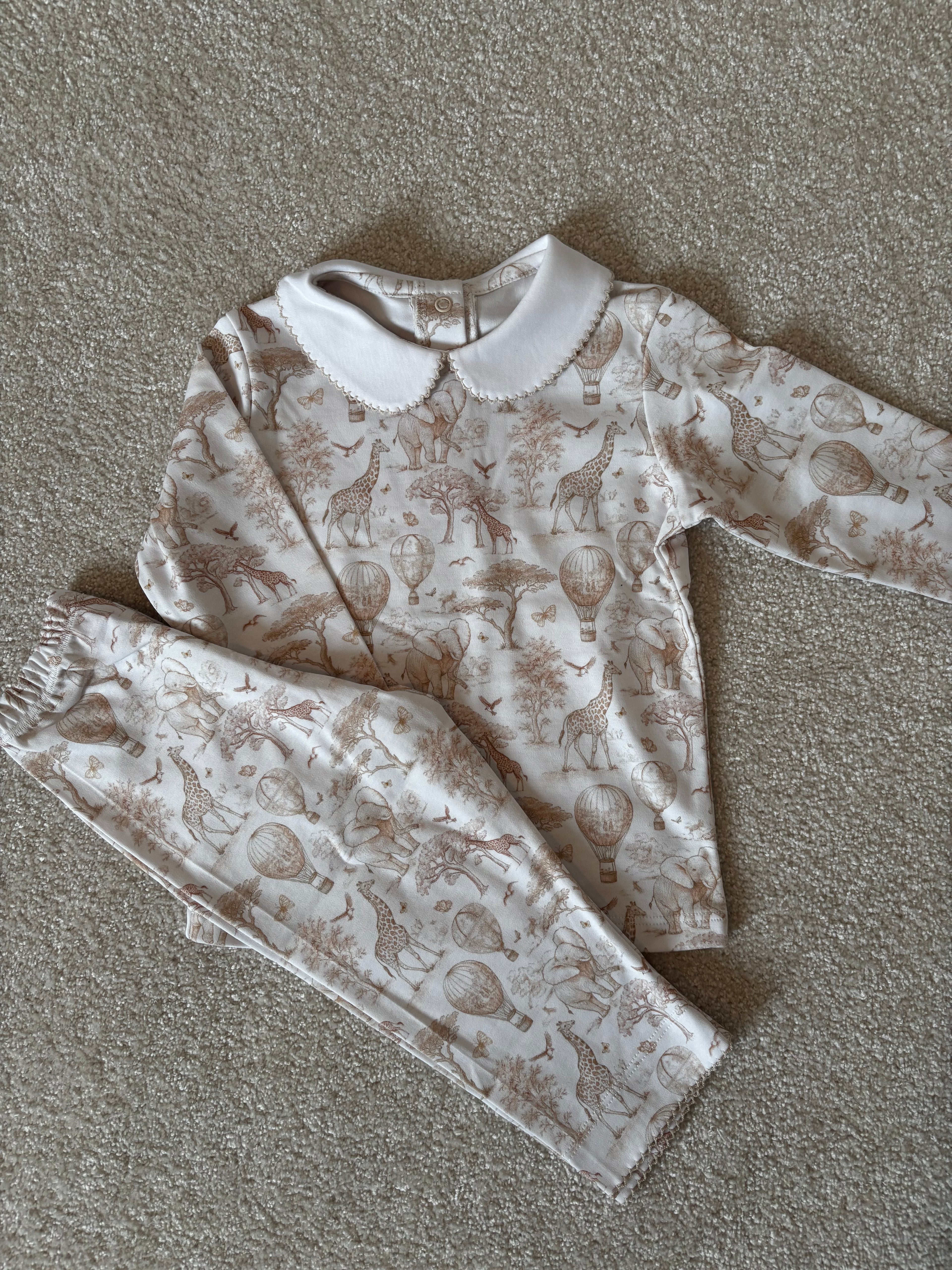 Pyjama Set Africa Beige - My Little Pie