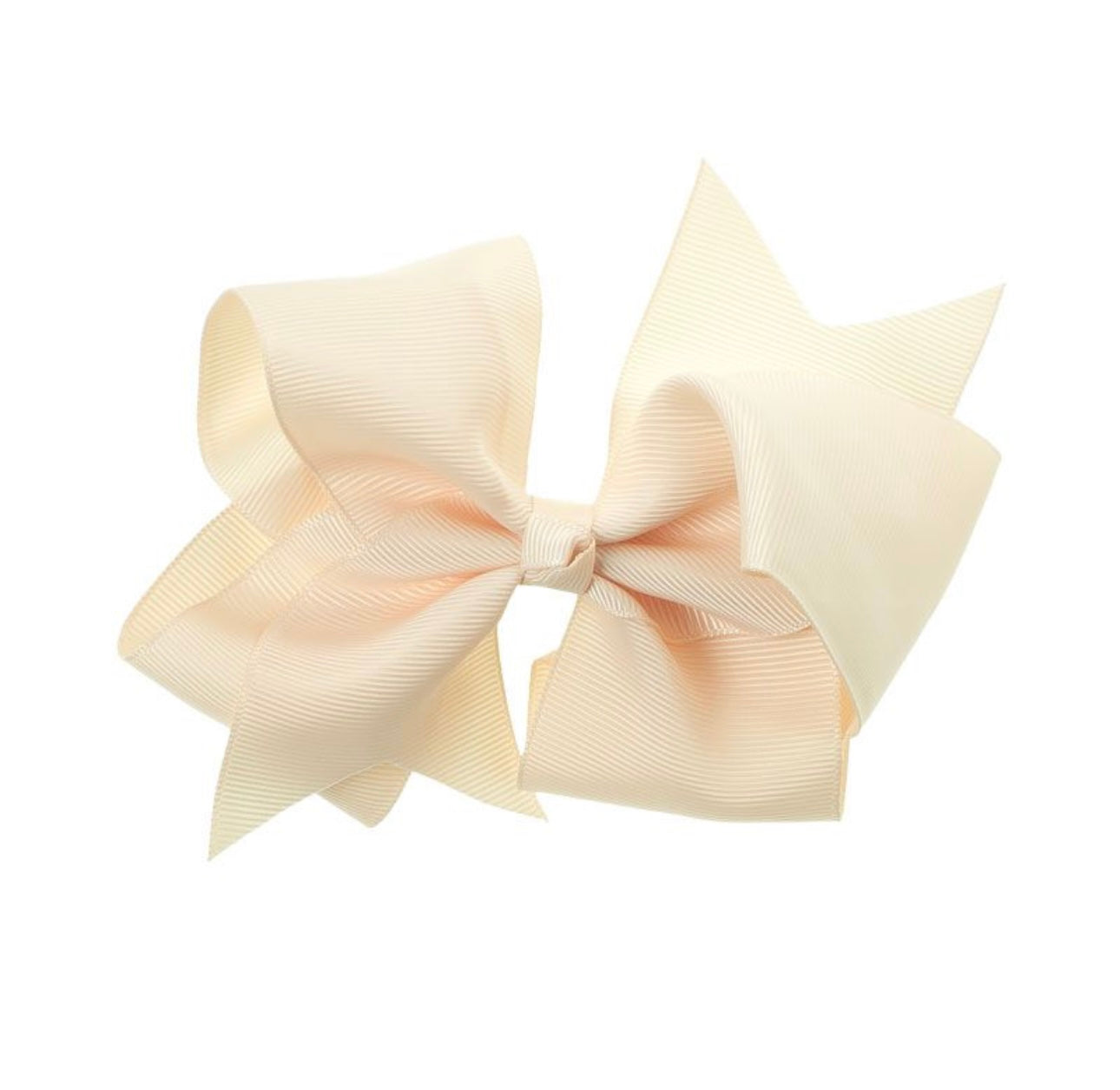 Hairbow Grosgrain Large Antique White - Siena