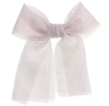 Large Tulle Hair Clip Light Pink - Siena