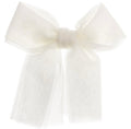 Large Tulle Hair Clip Cream - Siena