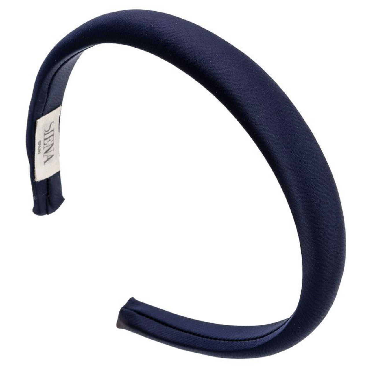 Satin Headband Navy Blue - Siena