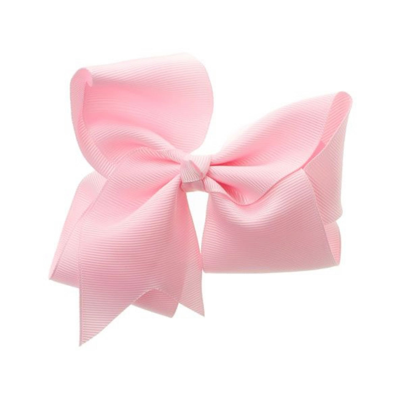 Hairbow Grosgrain Large Light Pink - Siena