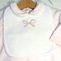 Personalisatie Slabbetje Pink Bow - Living Nature