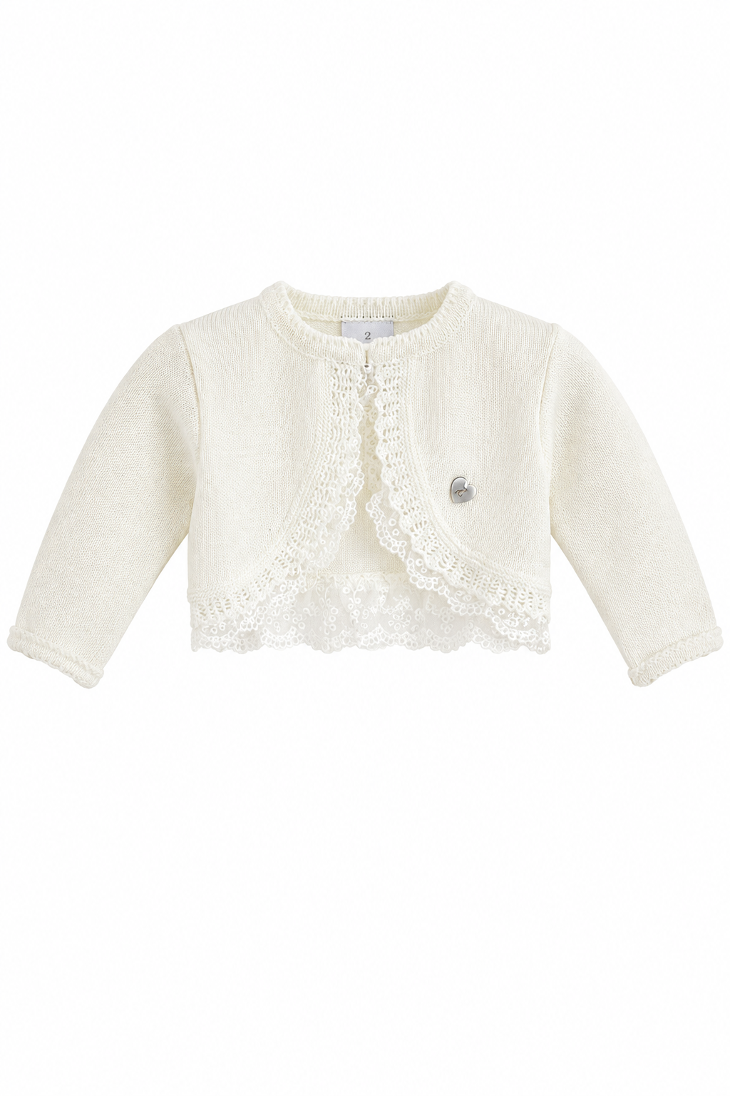 Knitted Cardigan Ivory - Granlei