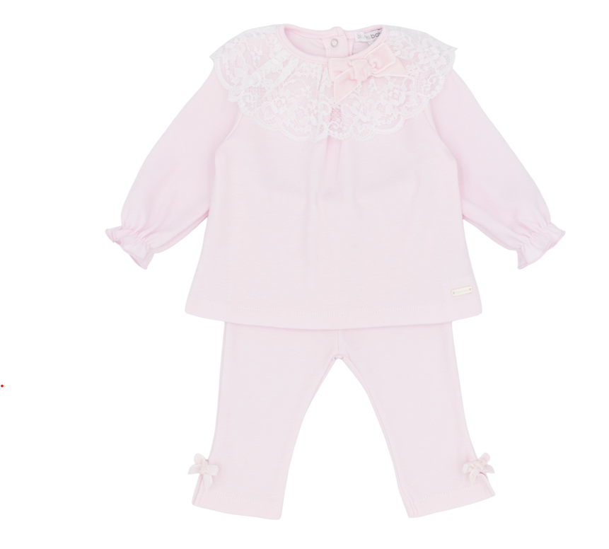 Top and Legging Set Pink - Blues Baby