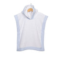 Bad Poncho Wit / Blauw - Living Nature